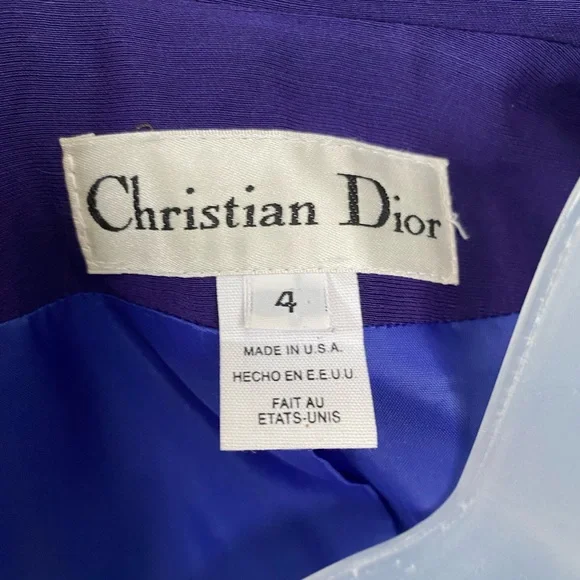 Christian Dior Double Breasted Wool Blazer Jacket - Picture 5 of 6
